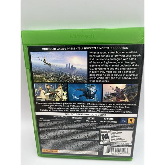 Grand Theft Auto V - Xbox One Complete With Map - Picture 2 of 7